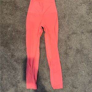High-Waisted Pink Leggings
